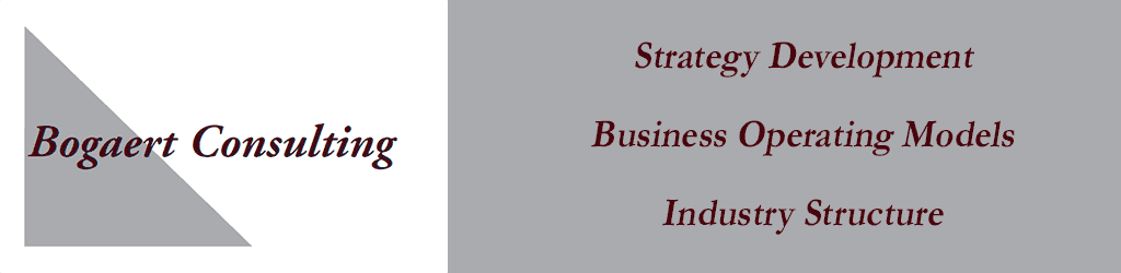 Bogaert Consulting - Frank Bogaert, Strategy Development, Business Operating Models, Industry Structure